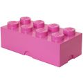 LEGO Storage brick 8 - Bright Purple-Medium Pink