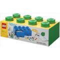 LEGO Storage Brick Drawer 8 - stor oppbevaringskloss med 2 skuffer - 50 x 25 cm - dark green