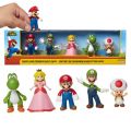 Nintendo Super Mario och hans vänner figurset 5 stk - 6 cm