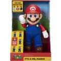 Nintendo Its-A Me, Mario - interaktiv Super Mario figur med lyd og musikk - 30 cm