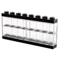 LEGO minifigur display case för 16 minifigurer - svart