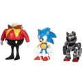 Sonic the Hedgehog 30 års jubileumsfigurer - Sonic, Mecha Sonic og Dr. Eggman - 10 cm