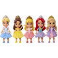 Disney Princess 5-pack minidukker - Belle, Askepott, Ariel, Tornerose og Rapunzel - 7 cm