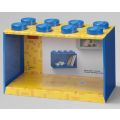 LEGO Storage brick shelf 8 - Hylla föreställande en stor LEGO-bit - Bright Blue