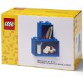 LEGO Storage Brick shelf 4 + 8 - hylla med stor och liten LEGO-bit - Bright Blue