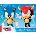 Sonic the Hedgehog 2-pack figurset - Sonic och Mighty 10 cm