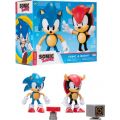 Sonic the Hedgehog 2-pack figursett - Sonic og Mighty 10 cm