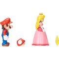 Nintendo Super Mario 2-pack figurset - Mario och Peach 10 cm