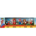 Nintendo Super Mario figursæt med 5 figurer - 6 cm