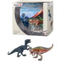 Schleich Dinosaur T-rex og Velociraptor figursett 42216