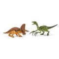 Schleich Dinosaur Triceratops og Therizinosaurus figursæt 42217