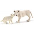 Schleich Wild Life Løvemor med unger 42505 - figursett med 3 figurer