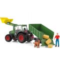 Schleich Farm World 42608 Traktor med släp