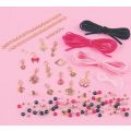 Make It Real Juicy Couture Charmed by Velvet and Pearls Bracelet Kit - lag 6 armbånd med charms