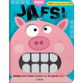 Lekebok - JAFS! - bok med klaffer å trekke i