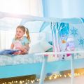 Disney Frozen Tält över enkelsäng - passar till säng på upp till 2 meter