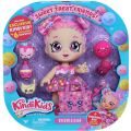 Kindi Kids Sweet Treat Friends Bubbleisha Candy dukkesett - dukke med 6 Shopkins