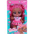 Kindi Kids storesøster Berri D'lish - dukke med rosa hår - 28 cm