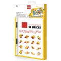 LEGO Stationery anteckningsblock med penna och 10 LEGO-klossar