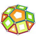 Geomag Glitter - multifarget magnetisk byggesett - 68 deler