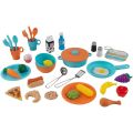 KidKraft All time play leksakskök i trä - med leksaksmat och köksredskap - 38 delar