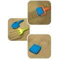 Playgo sandslott deluxe lekset - med hink, spade, kratta, formar och tillbehör