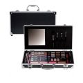 Casuelle makeup koffert - sort med innhold - 60 deler