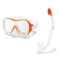 Intex Wave Rider Swim Set - dykkermaske og snorkel - 8 år - oransje