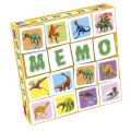 Memoryspel med dinosaurier