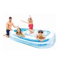 Intex Swim Center Family Pool - oppblåsbart og rektangulært basseng - 262x175x56 cm