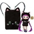 Na Na Na Surprise 3-in-1 BackPack Bedroom Playset - Black Kitty med limited edition docka