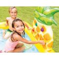 Intex Fun'n Fruity Play lekesenter - oppblåsbart basseng med sklie og ringspill - 243 x 182 x 60 cm