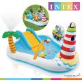 Intex Fishing Fun Pool aktivitetscenter - pool med fiske-tema og sprayer funktion - 218 x 188 cm