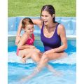 Intex Swim Center - blått familiebasseng med lounge - 590 liter