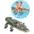 Intex Realistic Gator Ride-on - oppblåsbar krokodille badeleke - 170 cm