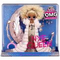 LOL Surprise OMG 2021 Holiday - NYE Queen motedukke med lysende ball