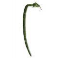 Grønn slange kosebamse - 200 cm