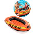 Intex Explorer Pro 50 - oppblåsbar oransje båt til barn - 137 x 85 cm