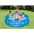 Intex Soft Side Pool - oppblåsbart rundt basseng med myke vegger - 188 x 46 cm