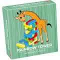 Tactic Rainbow Tower - klodsmajor i træ