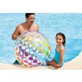 Intex Jumbo Ball - stor badebold med farverigt design - 107 cm