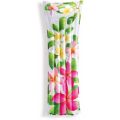 Intex Fashion Mat - uppblåsbar luftmadrass - 183 x 69 cm -  blommor