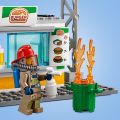 LEGO City Fire 60214 Brandkårsutryckning till hamburgerrestaurang