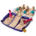 Kinetic Sand lekset med väska och sand - med 5 formar och 2 verktyg - 907 g
