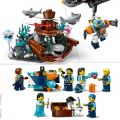 LEGO City 60379 Dyphavsutforskere med ubåt