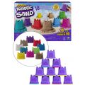 Kinetic Sand 10-pack - 10 olika färger i sandformar