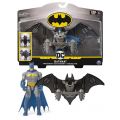 Batman MegaGear figursett 10 cm - Batman blå