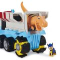 PAW Patrol Dino Rescue - Dino Patroller - motorisert kjøretøy med Chase-figur og dinosaur - 60 cm