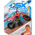 Supercross 1:10 Die Cast Collector Motorsykkel med utstillingsstativ - Ken Roczen