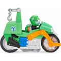 PAW Patrol moto pups figursett - pull-back kjøretøy og figur - Rocky